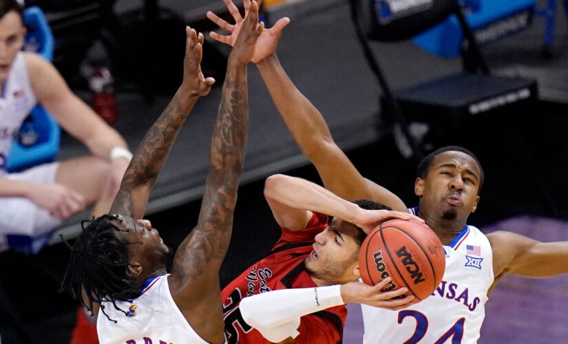 McCormack helps No. 3 seed KU survive E Washington, 93-84