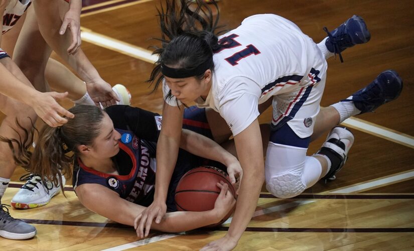 Wells 25 points for Belmont women in 1st NCAA win over Zags