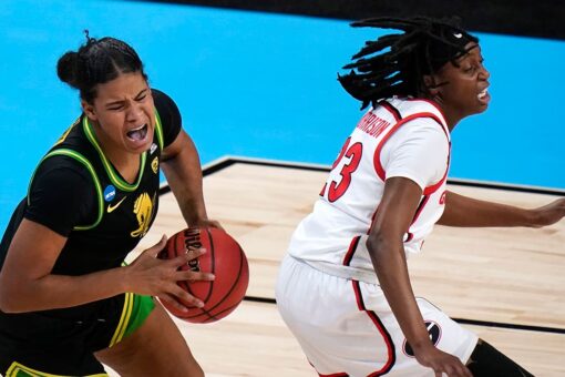 Oregon women top Georgia 57-50, return to Sweet 16 as 6 seed