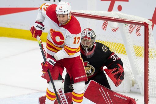 Filip Gustavsson makes 28 saves, Senators sweep Flames