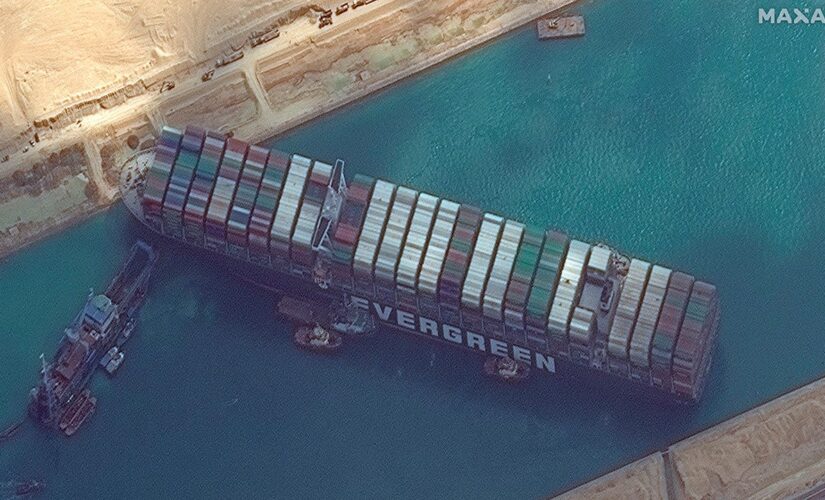 Suez Canal ship’s crew celebrates on video after Ever Given is freed