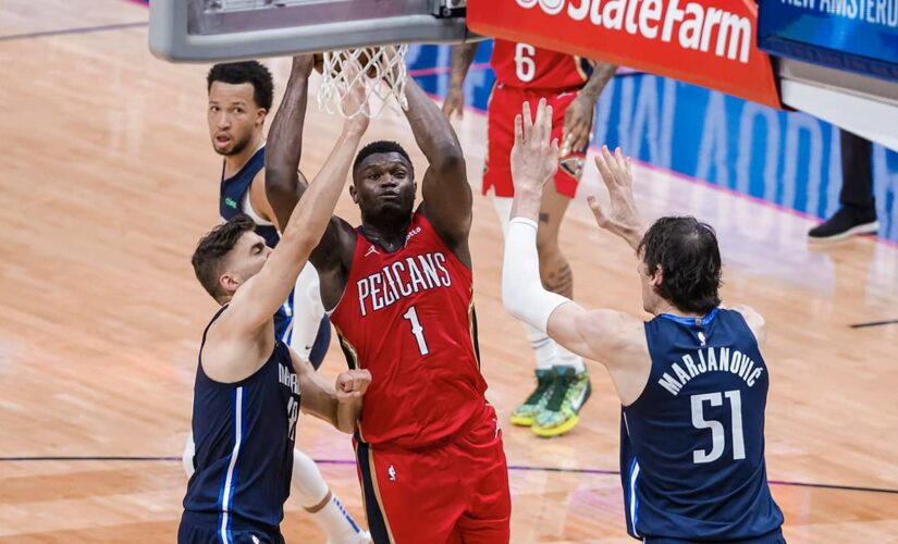 Williamson scores 38, Pelicans use late run to top Mavericks