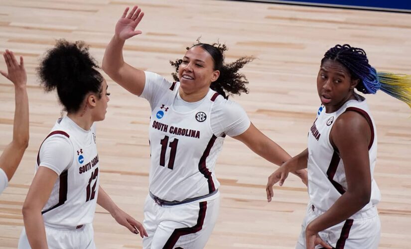 South Carolina beats Georgia Tech 76-65 to reach Elite Eight