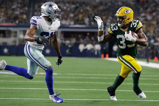 Aaron Jones re-joins Packers on four-year deal