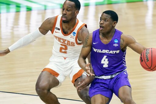Abilene Christian beats Texas on late free throws for first NCAA Division I Tournament win in school history