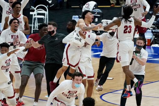 No. 6 Alabama adds another SEC title, edges LSU at tourney