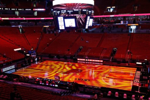 Heat to open sections for fans with full coronavirus vaccine starting April 1
