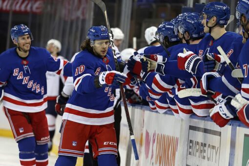 Panarin has goal, 2 assists as Rangers handle Caps 5-2