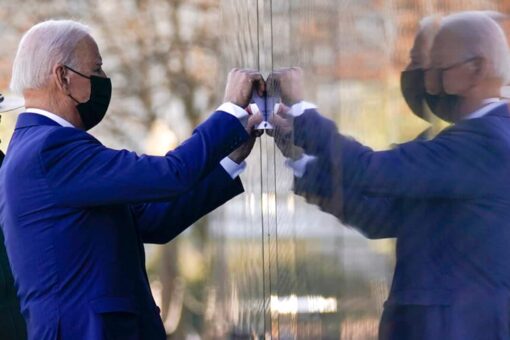 Biden marks National Vietnam War Veterans Day with impromptu visit to war memorial