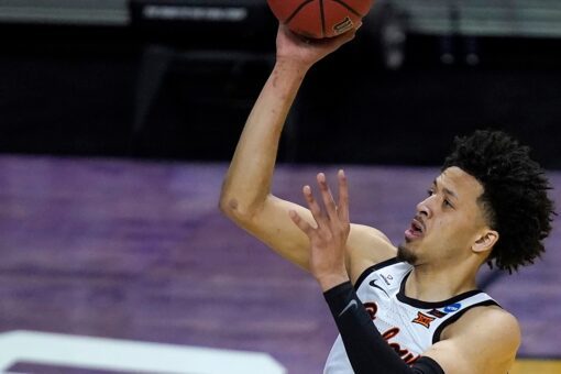 No. 4 Oklahoma State survives No. 13 Liberty 69-60 in NCAA