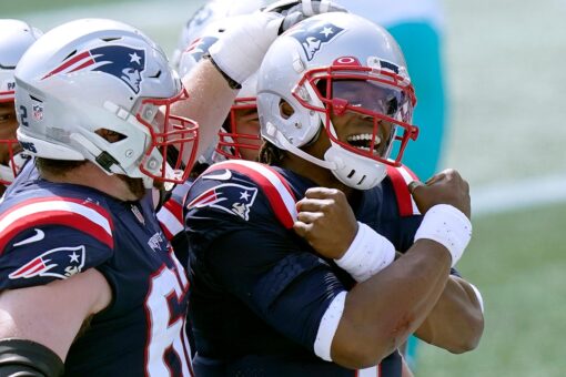 Cam Newton appears to applaud Patriots’ free-agent spending