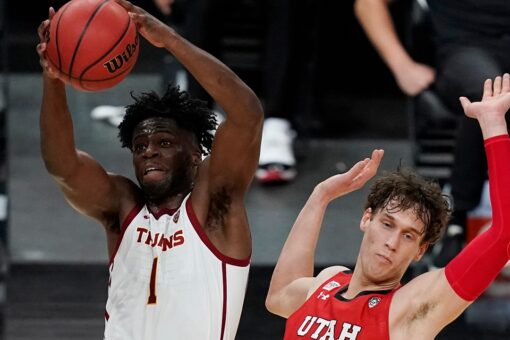 No. 24 USC holds off Utah 91-85 in double overtime at Pac-12