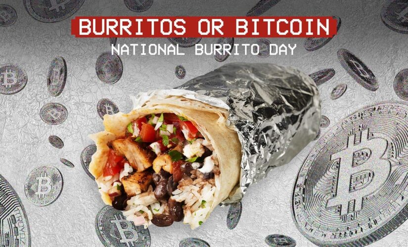 Chipotle to give away burritos and Bitcoin on National Burrito Day