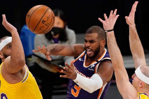 Suns overcome Booker’s ejection, hold off Lakers 114-104