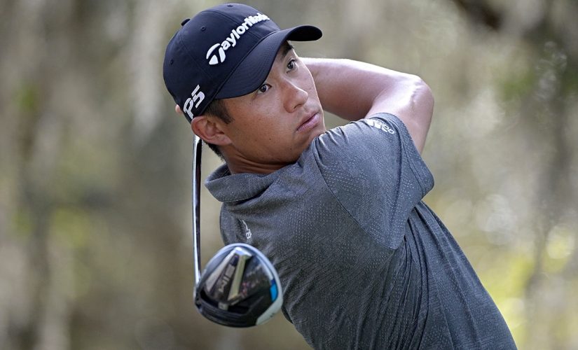 Collin Morikawa gets choked up talking about Tiger Woods, grandfather after victory