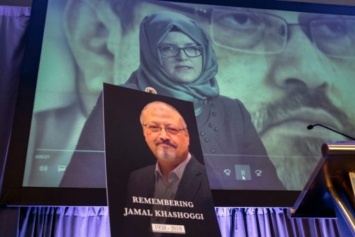 Khashoggi’s fiancée calls for Saudi crown prince to be punished ‘without delay’