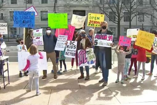 DC parents and kids demand schools reopen again
