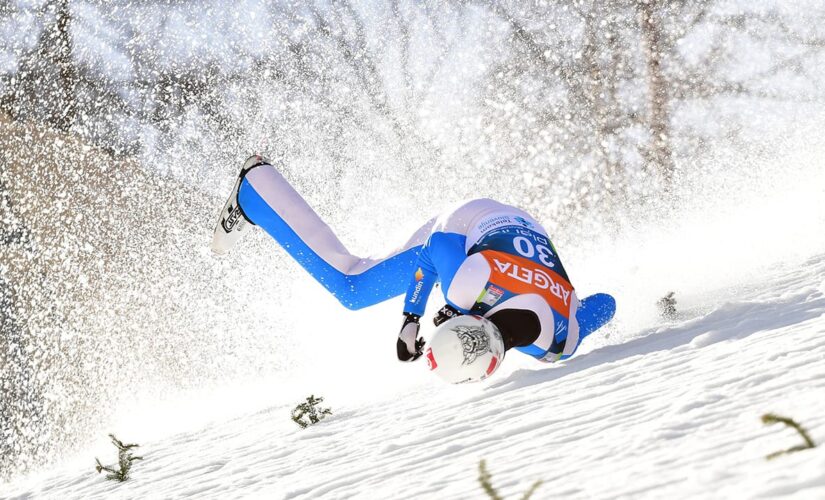 Olympic gold medalist ski jumper hospitalized after horrifying crash at Slovenia event