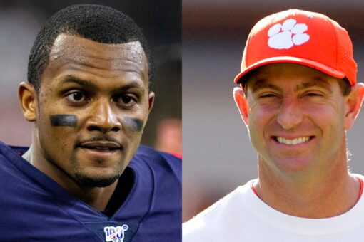 Clemson’s Dabo Swinney ‘disappointed’ to learn of Deshaun Watson allegations