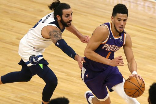 Booker scores 43 points, surging Suns beat T-wolves 118-99