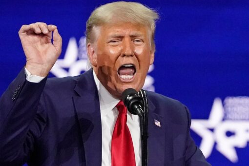 Trump tells supporters ‘No more money for RINOS’ as he battles GOP over fundraising with his likeness