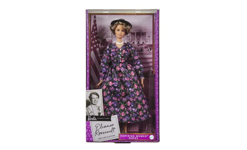 Mattel releases Eleanor Roosevelt Barbie doll before International Women’s Day