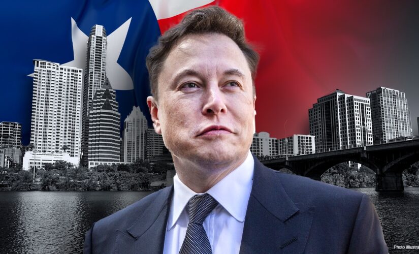 Elon Musk shares family photo with Grimes and baby X AE A-XII: ‘Starbase, Texas’