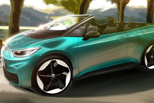 Electric Volkswagen convertible design could become rebooted Cabriolet