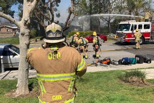 California neighborhood rocked by giant explosion caught on camera