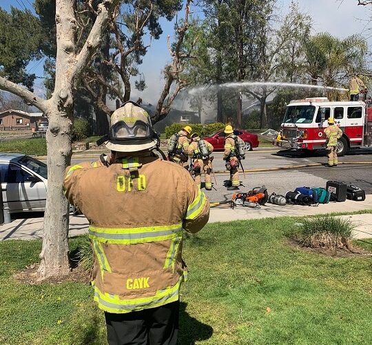 California neighborhood rocked by giant explosion caught on camera