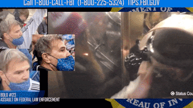 Capitol riot attacks: FBI releases 10 ‘most egregious’ videos showing officers beaten, hosed in chemical spray