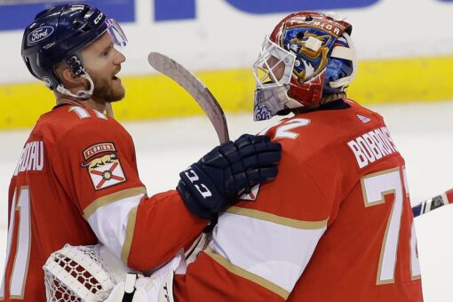Verhaeghe paces Panthers over Red Wings, 4-1