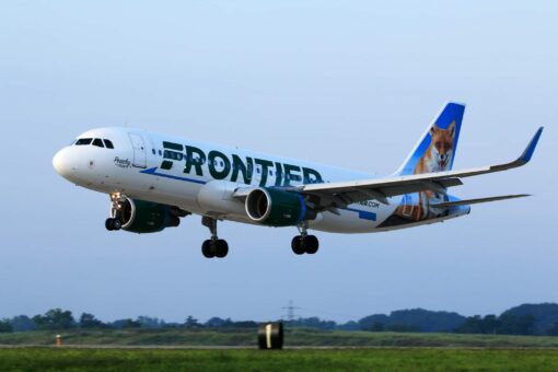 Frontier Airlines debuts aircraft with 30% lighter seats in bid to remain America’s ‘greenest’ carrier