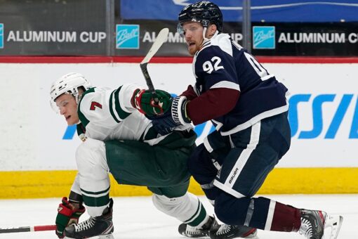 Colorado’s top line scores 4 in 5-1 win over Minnesota
