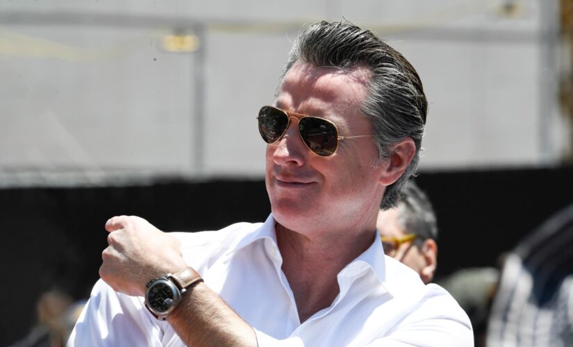 Newsom suggests recall motives are racist