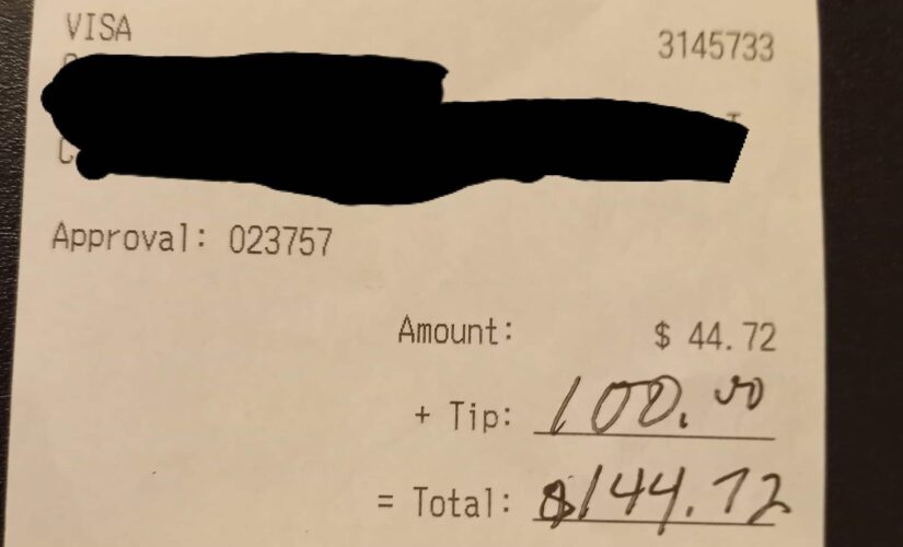 Virginia restaurant server receives generous tips that help her visit dying brother