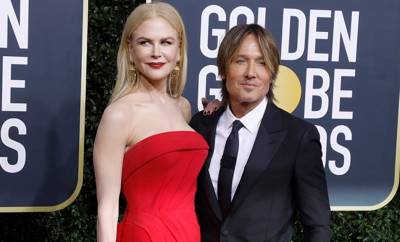 Golden Globe nominee Nicole Kidman, Keith Urban’s daughters make rare appearance at award show