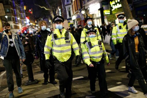 London protesters arrested at demonstration over policing powers and vigil of Sarah Everard