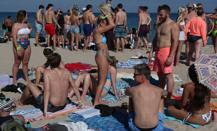 California and Texas brace for Spring Breakers after Florida sees crowded beaches