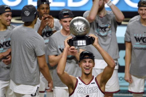 Gonzaga is No. 1 overall seed as NCAA Men’s Basketball Tournament bracket is revealed