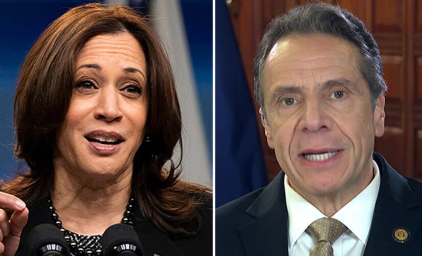 Kamala Harris ignores question on Cuomo sexual harassment scandal