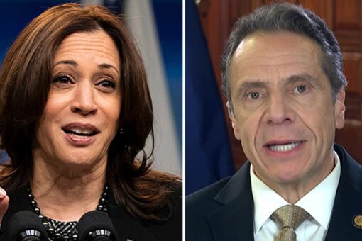 Kamala Harris ignores question on Cuomo sexual harassment scandal