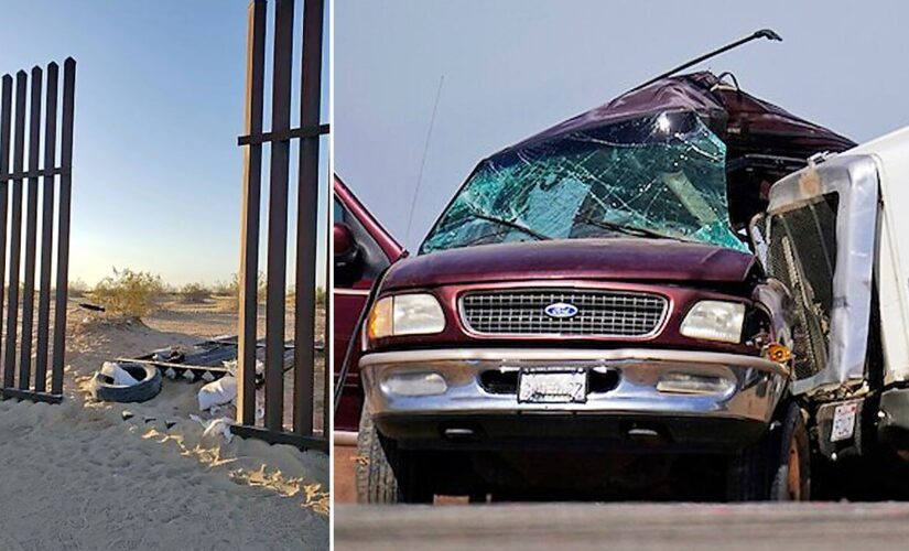 Two SUVs breached US-Mexico border in California – then crashed, burned in separate accidents: reports