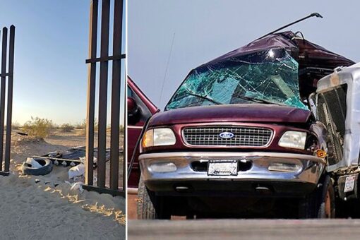 Two SUVs breached US-Mexico border in California – then crashed, burned in separate accidents: reports