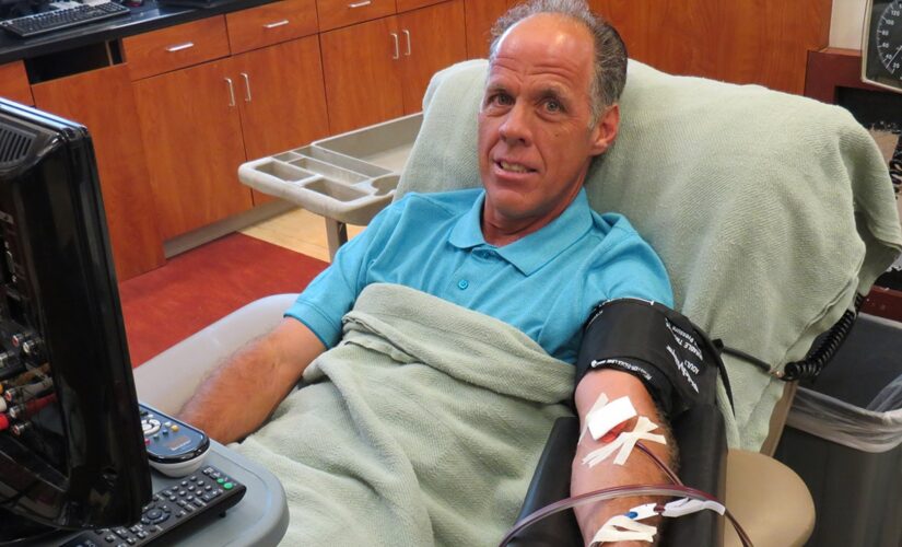 Texas man donates 120 gallons of platelets over 37 years