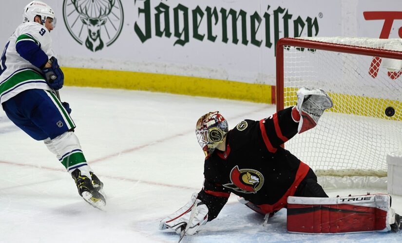 Miller’s OT goal is the winner as Canucks beat Senators 3-2