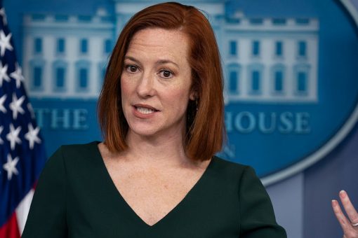 Psaki pressed on whether Biden admin taking credit for Trump accomplishments on vaccine partnership