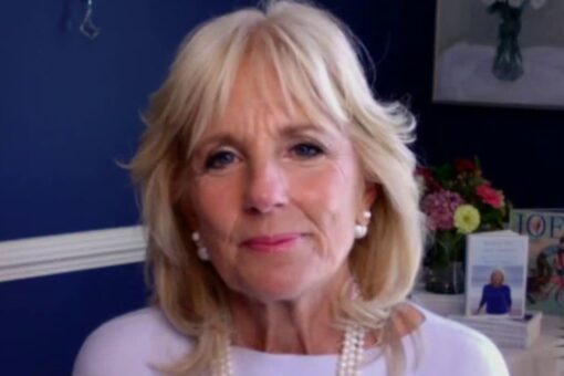 Jill Biden discusses school reopening in classroom with just 2 in-person learning students