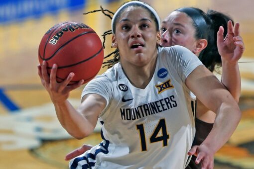 Gondrezick leads No. 17 West Virginia women into 2nd round