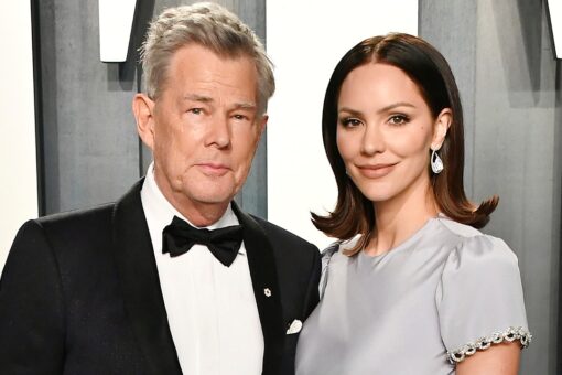Katharine McPhee says husband David Foster is ‘annoyed’ that she announce son’s name